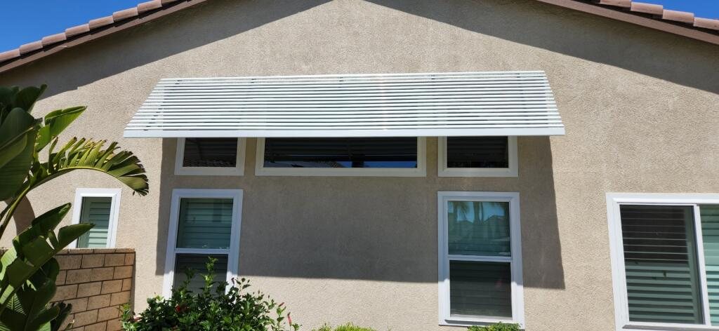 Door and window awning